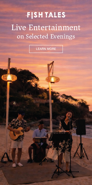 Live Entertainment at Fish Tales, TOP25 Restaurant in Samui Thailand